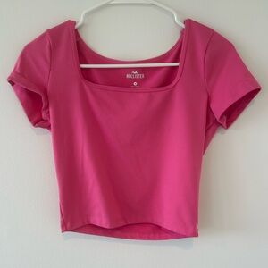 Hollister Fuchsia Crop Top
